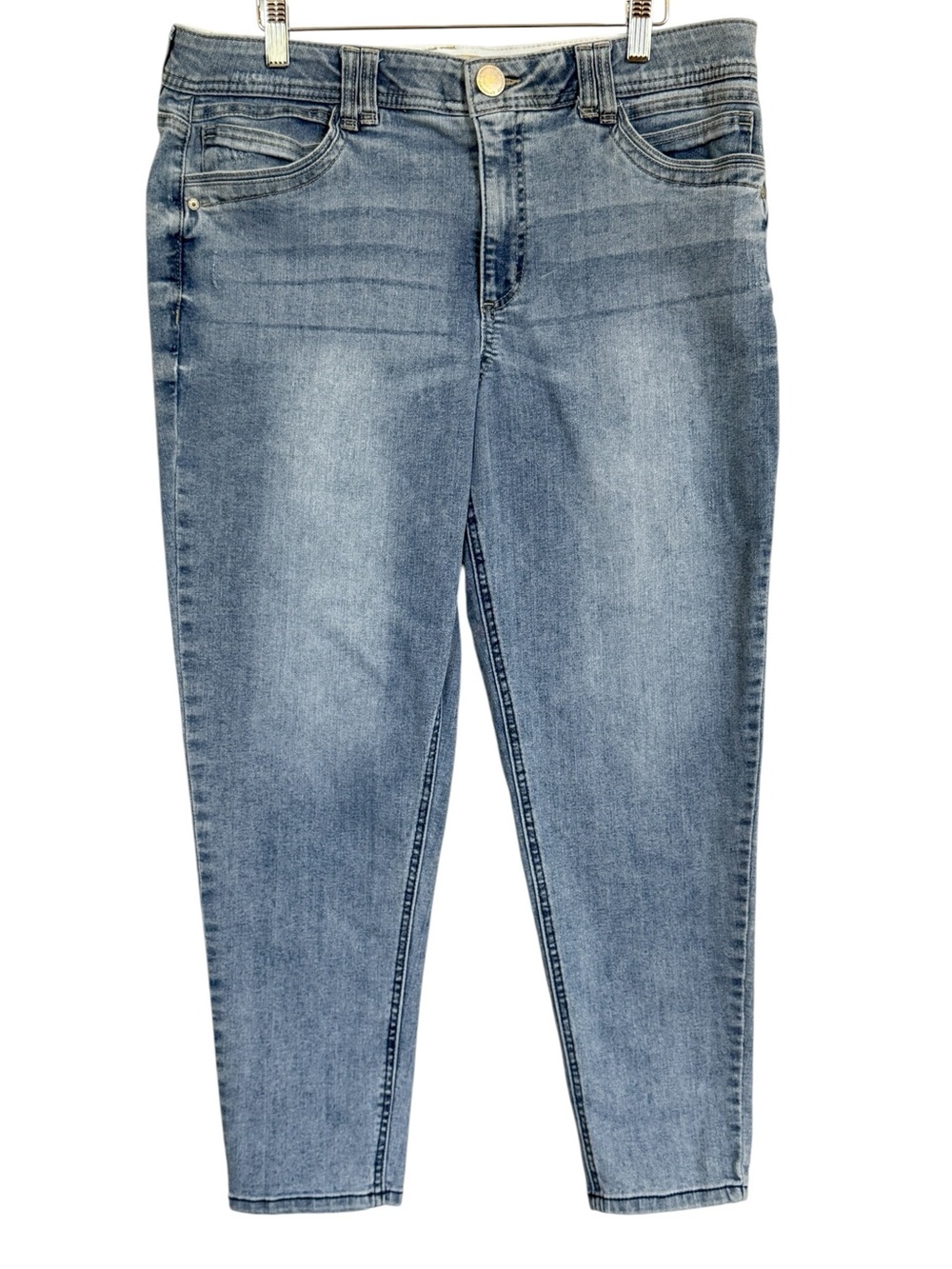 Democracy Ab Technology Jeans Sz 16 Light Wash Stretch Denim B1304N3XHXX